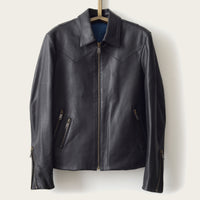 custom black leather jacket for men and women at atelier savas in nashville tennessee