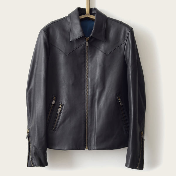 The Legend: Black - Men's Leather Jacket | Atelier Savas