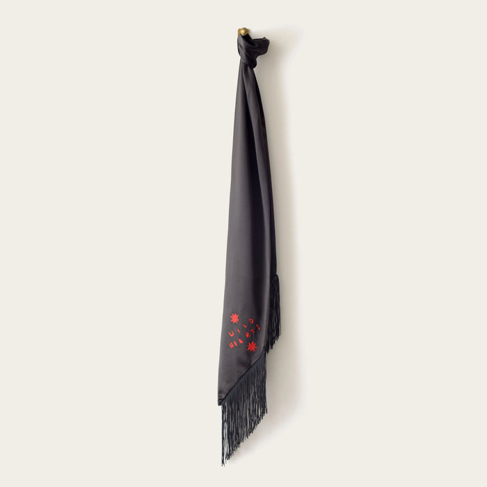 luxury indigo silk scarfves for men and women by atelier savas in nashville tennessee