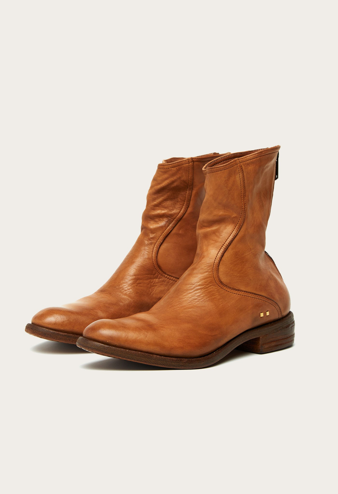 mens leather boot handmade by luxury shirt jacket designer atelier savas in nashville tennessee