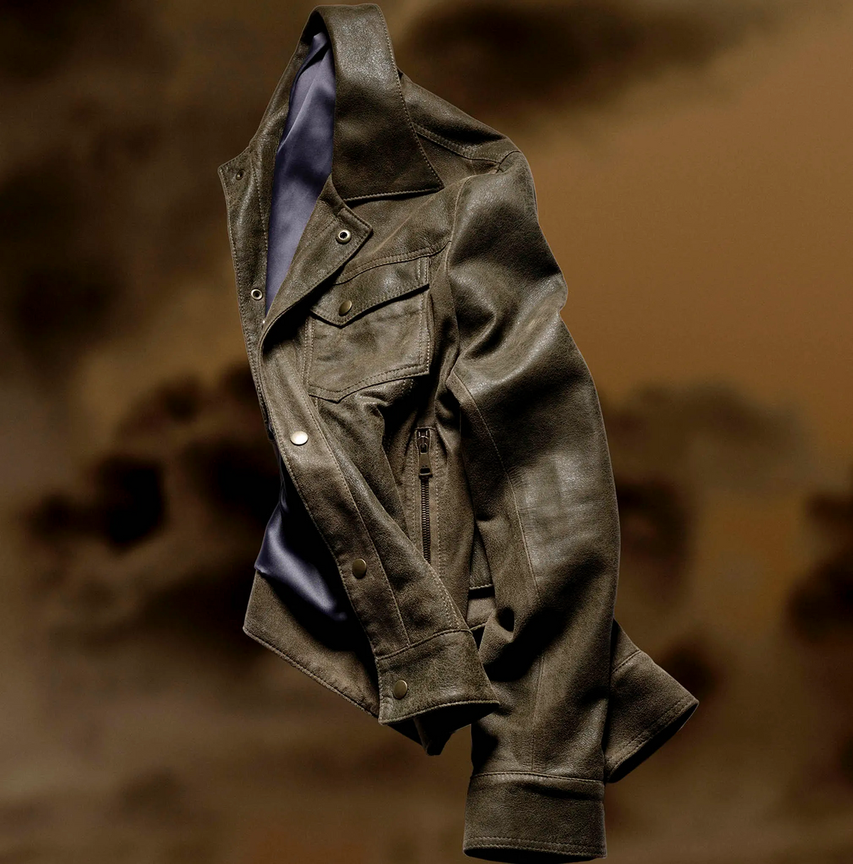 Image of a folded Savas jacket.