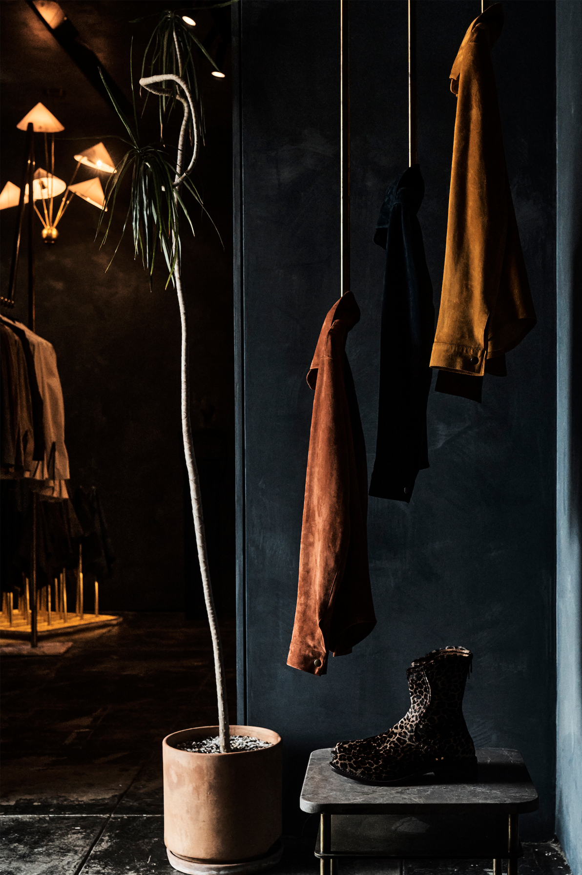 Image of items displayed at the Savas Los Angeles location.