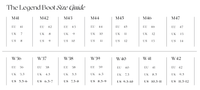 sizing for italian made footwear for men and women by atelier savas in nashville tennessee
