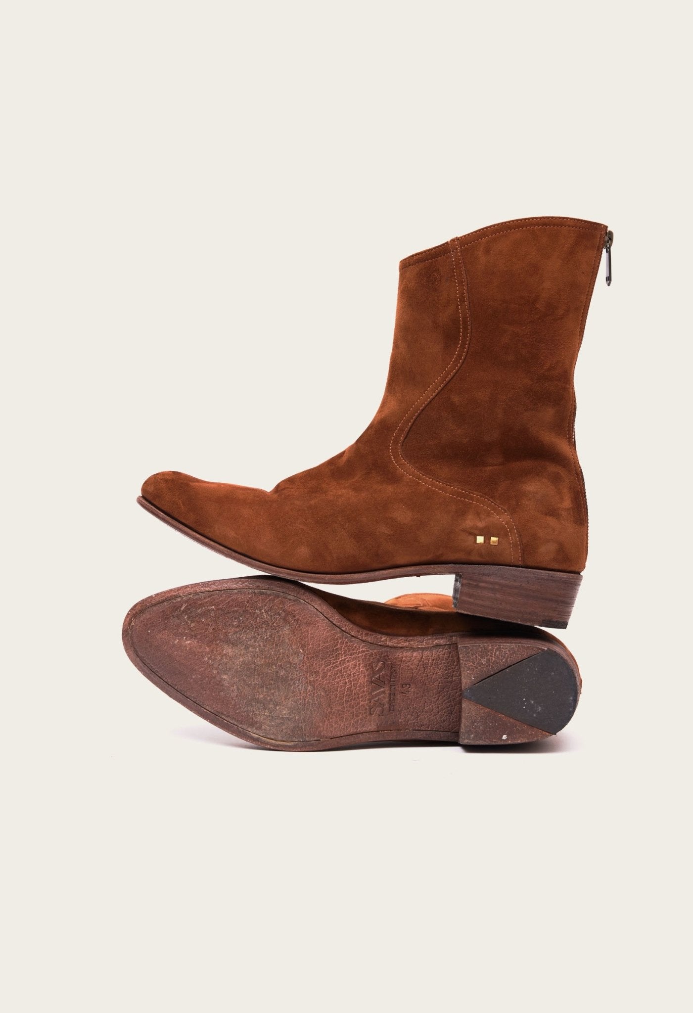 SavasFootwearThe Avenue: Cognac Suede