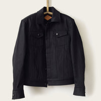 SavasLeather JacketThe Denham: Black Denim