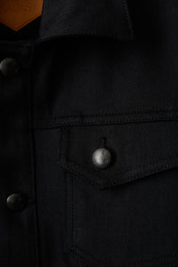 SavasLeather JacketThe Denham: Black Denim