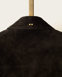 SavasLeather JacketThe Denham: Black Suede