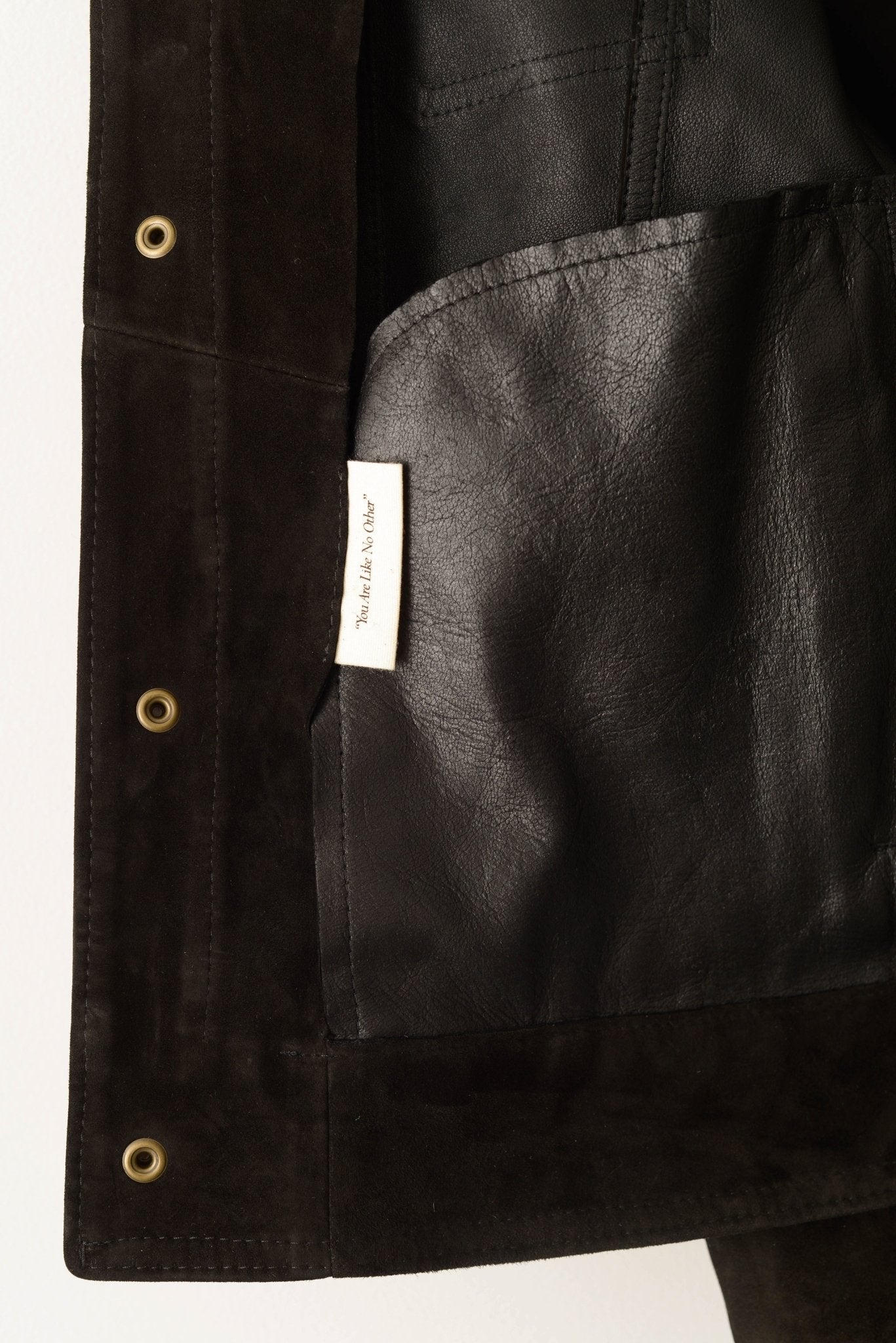 SavasLeather JacketThe Denham: Black Suede