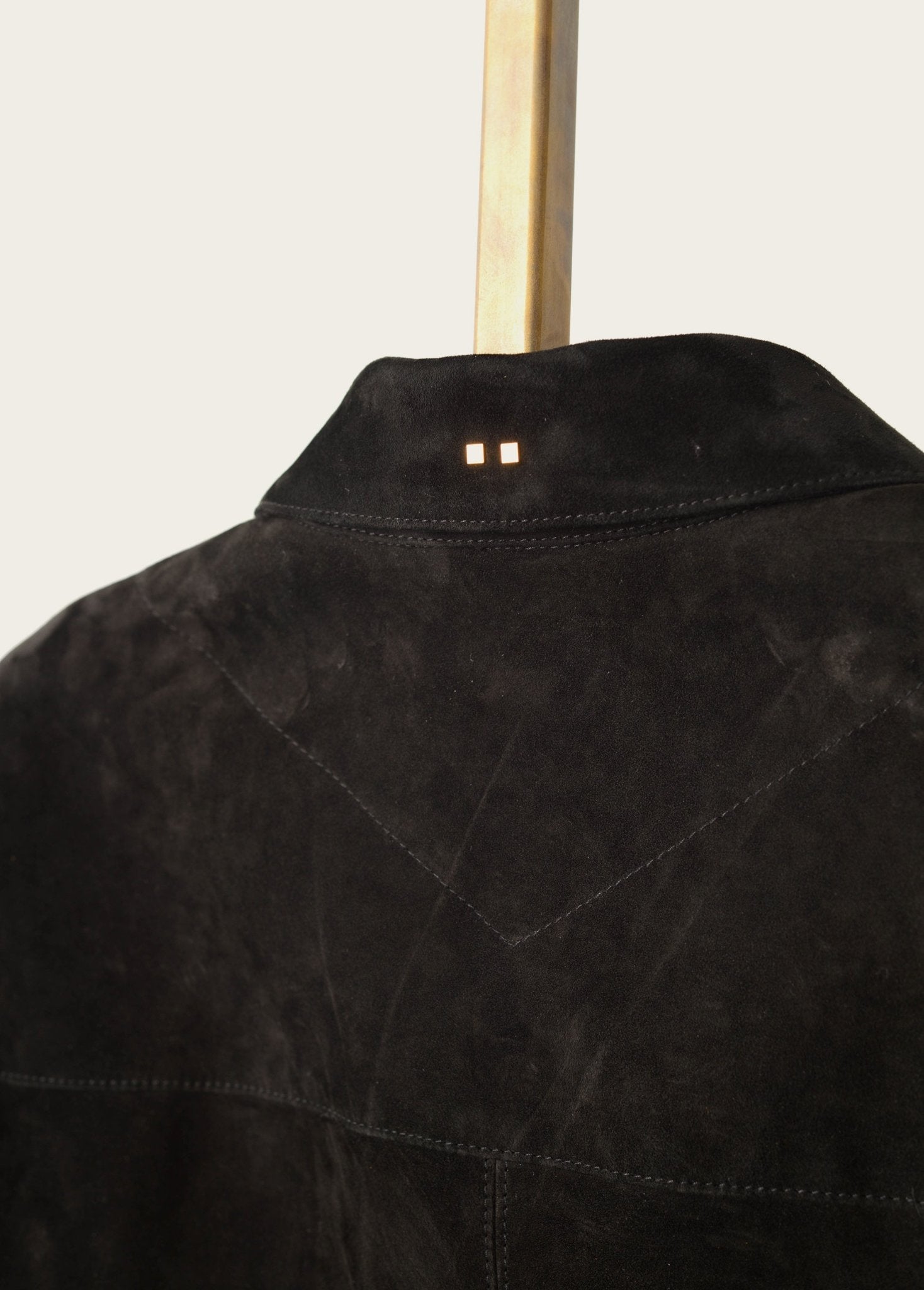 SavasLeather JacketThe Hutton: Black Suede