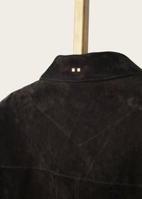 SavasLeather JacketThe Hutton: Black Suede