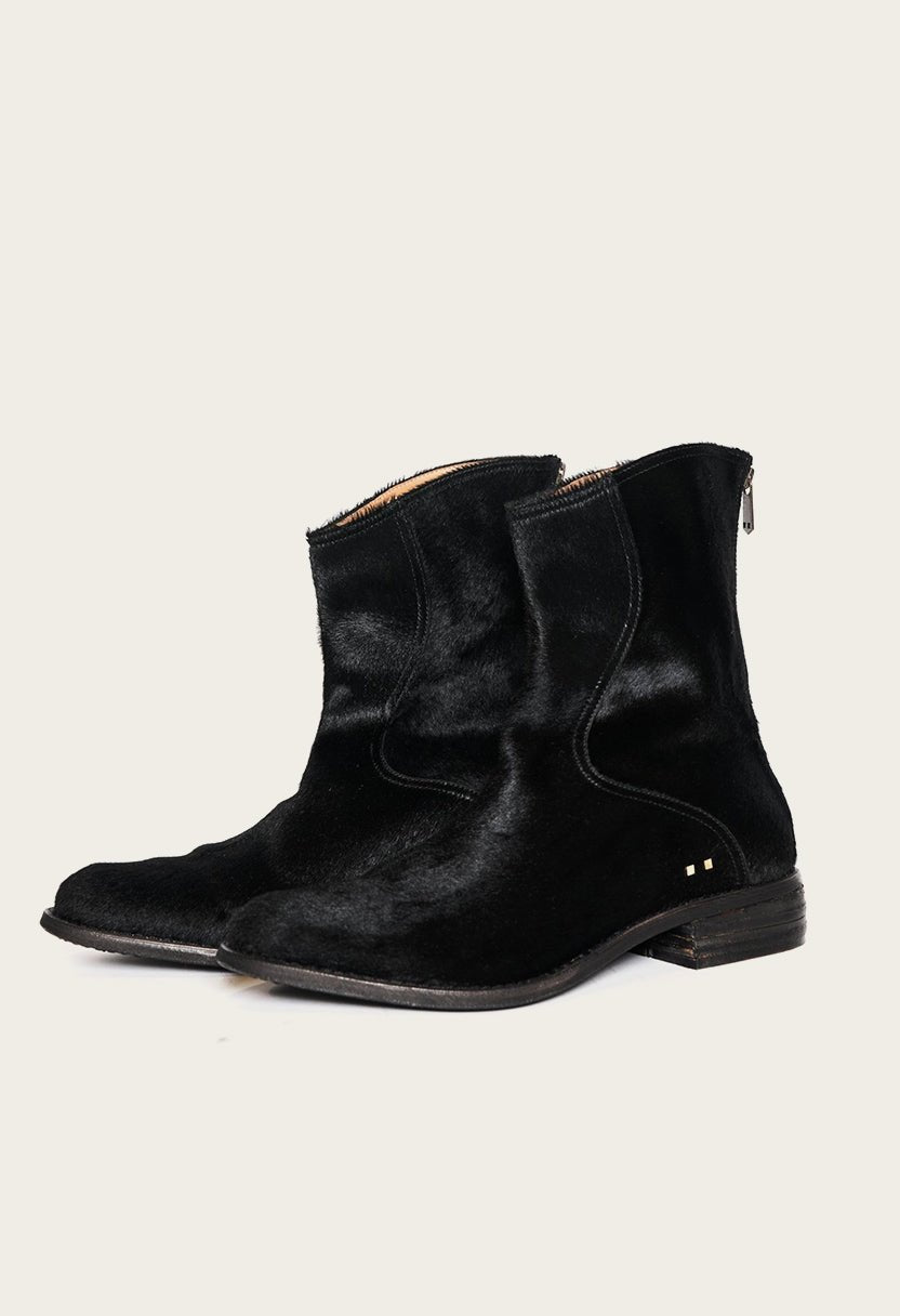 SavasFootwearThe Legend Boot: Black Hair Calf