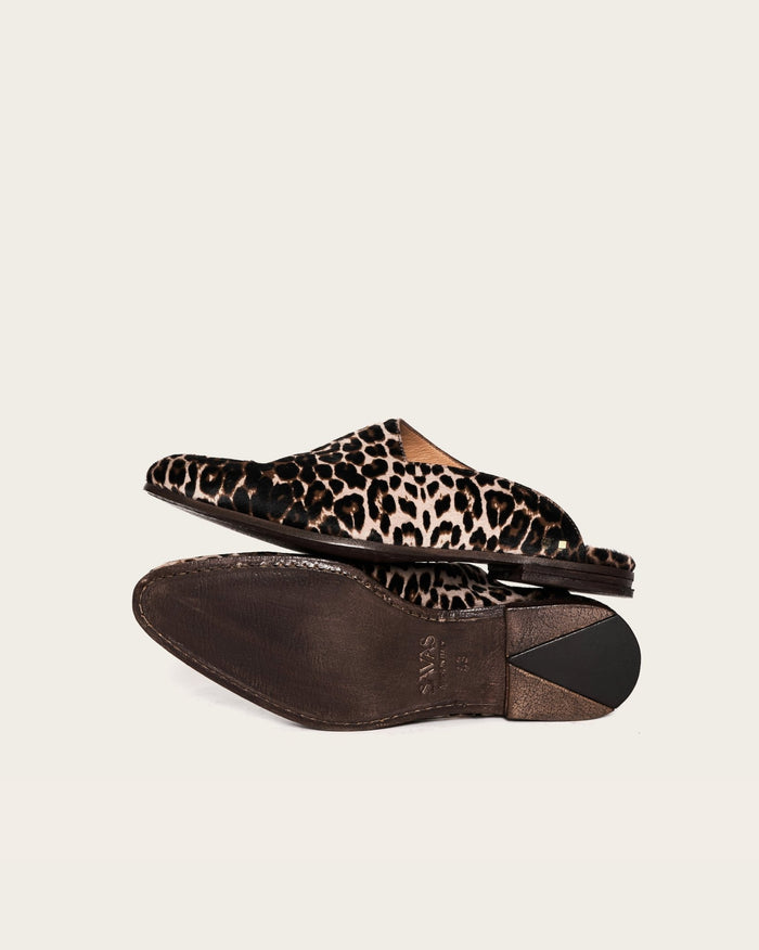 SavasFootwearThe Letta Slipper: Cheetah