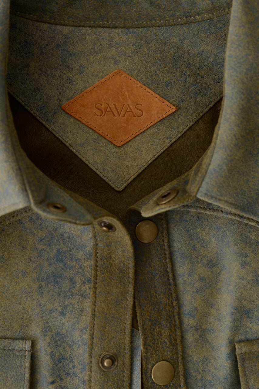 SavasLeather JacketThe Lowry: Pacific