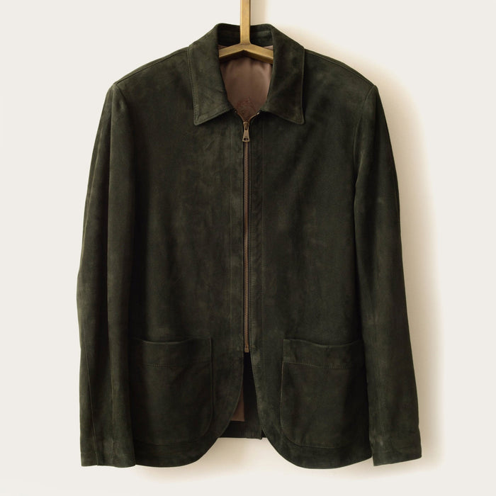 SavasThe Merritt: Hunter Green Suede