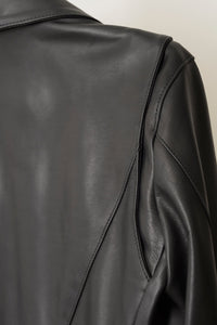 SavasLeather JacketThe Page : Black