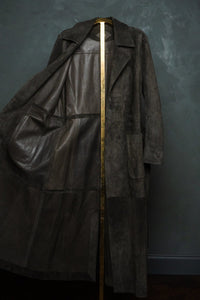 SavasLeather JacketThe Shelby: Basalt Cartier Suede