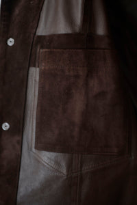 SavasLeather JacketThe Walden: Brown Lustro Suede