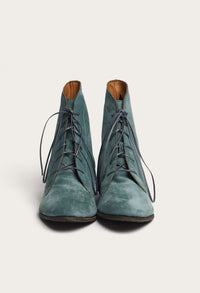 SavasFootwearThe Women's Mansfield: Blue Fir Suede