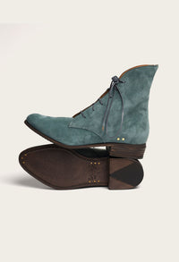 SavasFootwearThe Women's Mansfield: Blue Fir Suede